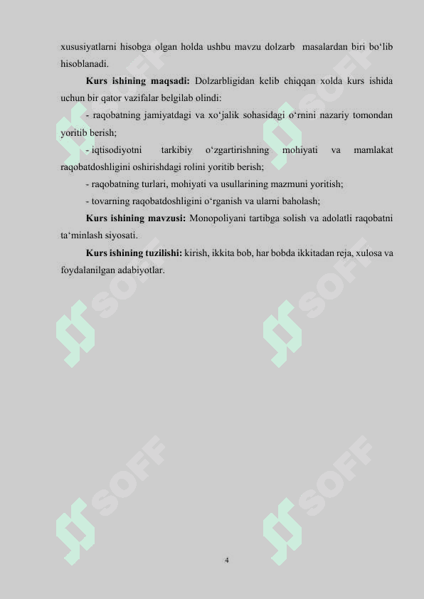MONOPOLIYANI TARTIBGA SOLISH VA ADOLATLI RAQOBATNI TA‘MINLASH SIYOSATI..docx 3