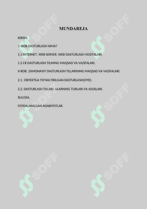 Zamonaviy dasturlash texnologiyalari C#.docx 2