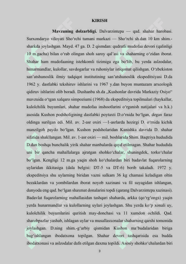 DALVARZINTEPA ARXEOLOGIK YODGORLIGINING ETNOGRAFIK MATERIALLARI 2