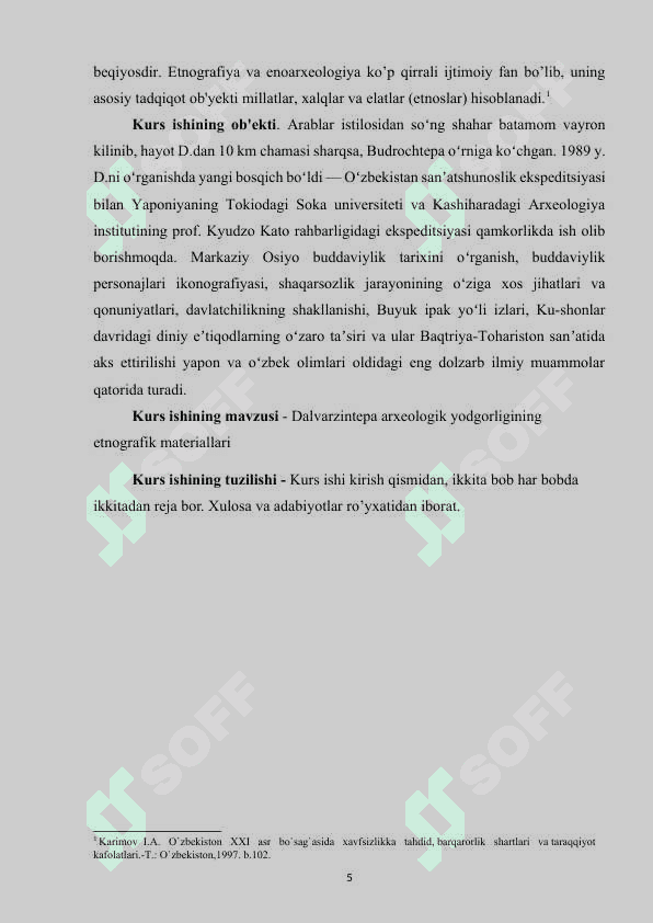 DALVARZINTEPA ARXEOLOGIK YODGORLIGINING ETNOGRAFIK MATERIALLARI 4