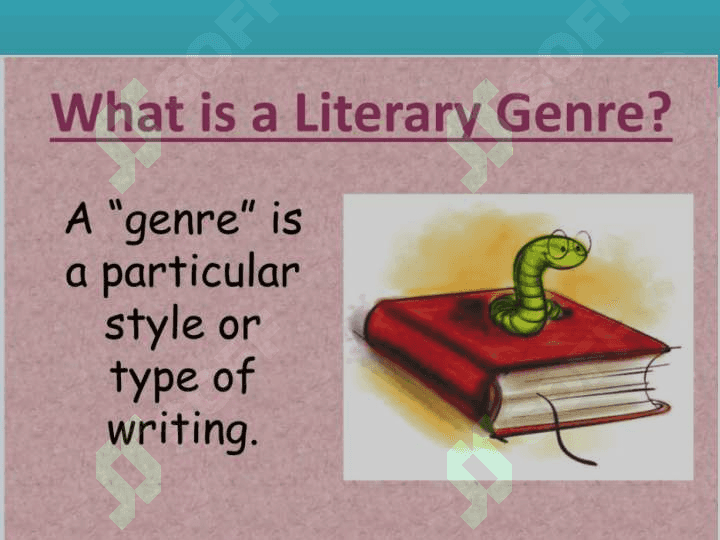 Major Literary Genres 2