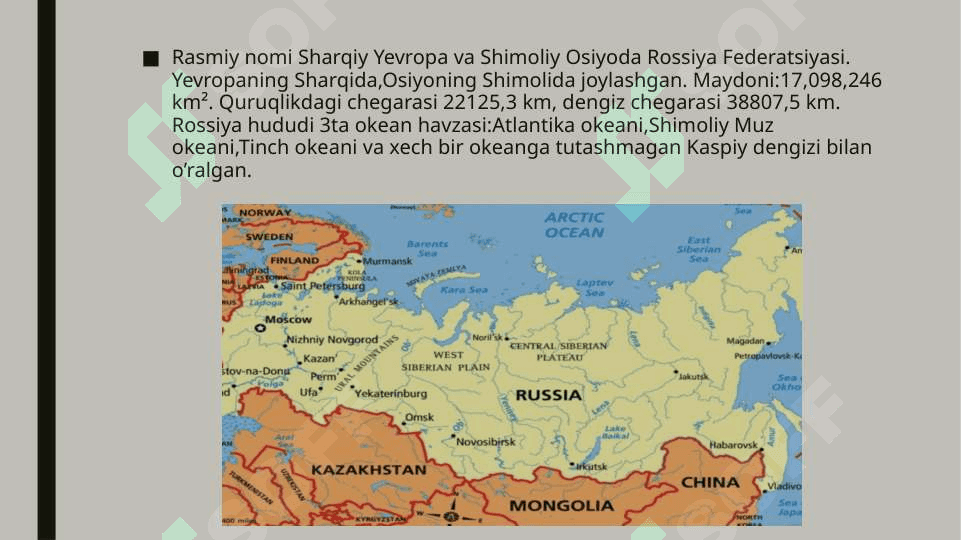 Rossiya davlati 2