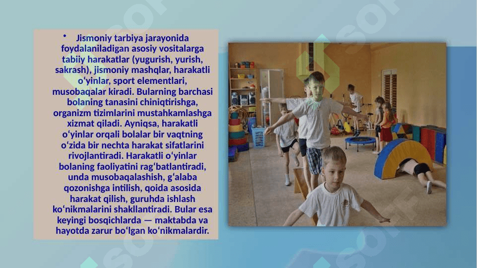 Maktabgacha yoshdagi bolalar jismoniy tarbiyasi metodikasi 3