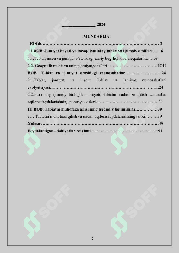 TABIAT – JAMIYATNING O‘ZARO TA’SIRI VA UNING OQIBATLARI.docx 2