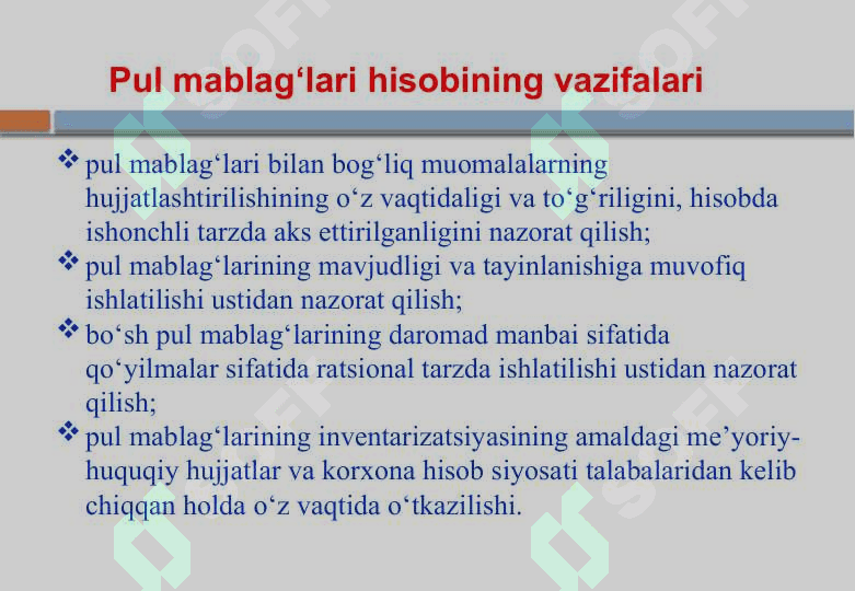 PUL MABLAG`LARI HISOBI 3