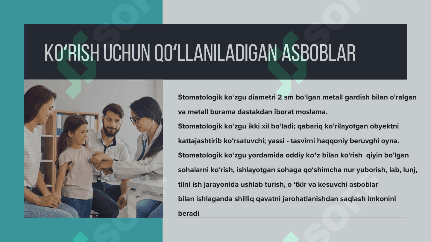 Stomatologik asboblar 3