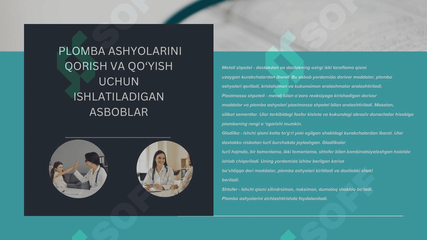 Stomatologik asboblar 4