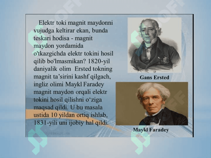 Elektromagnit induksiya.O‘zinduksiya 2