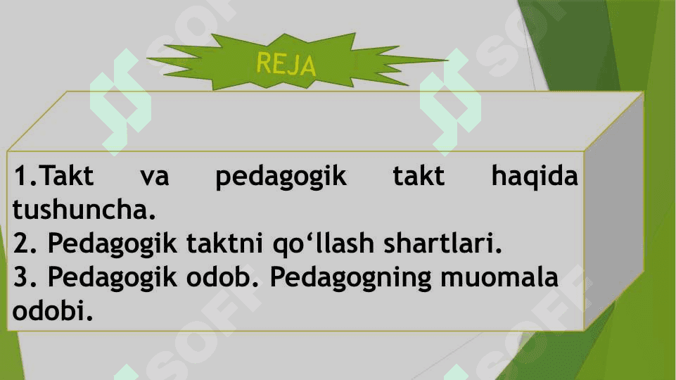 PEDAGOGIK TAKT VA PEDAGOGIK ETIKA 2