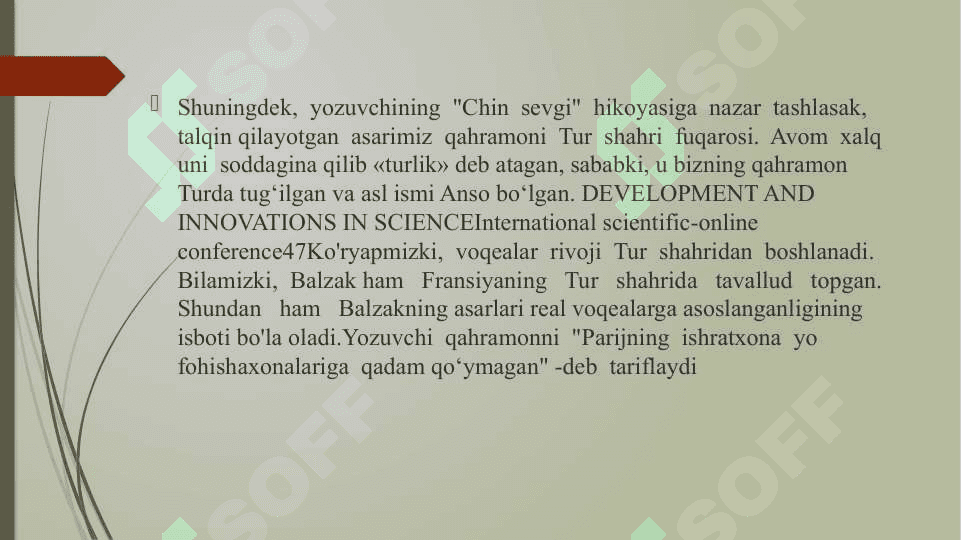 Balzak hayoti va ijodi 8