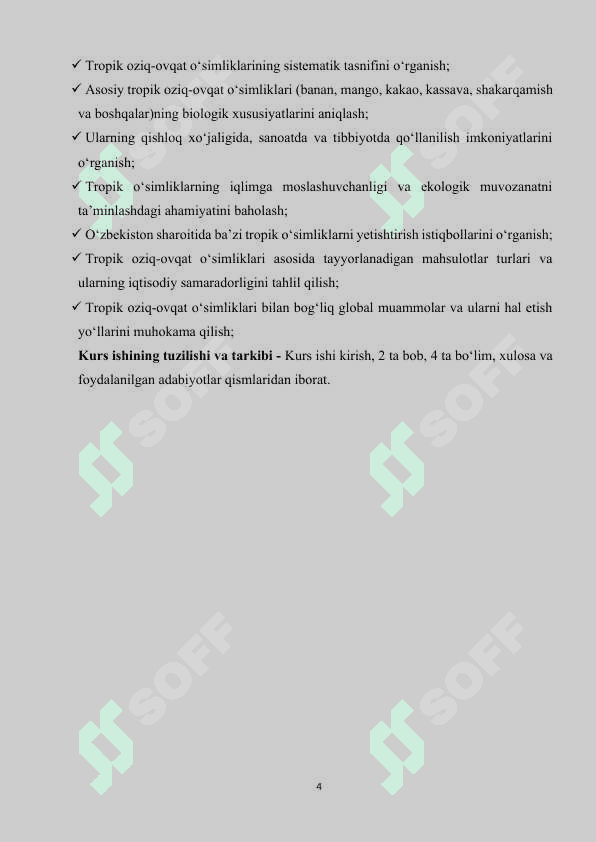 Tropiklarda tarqalgan oziq-ovqat o‘simliklari 4