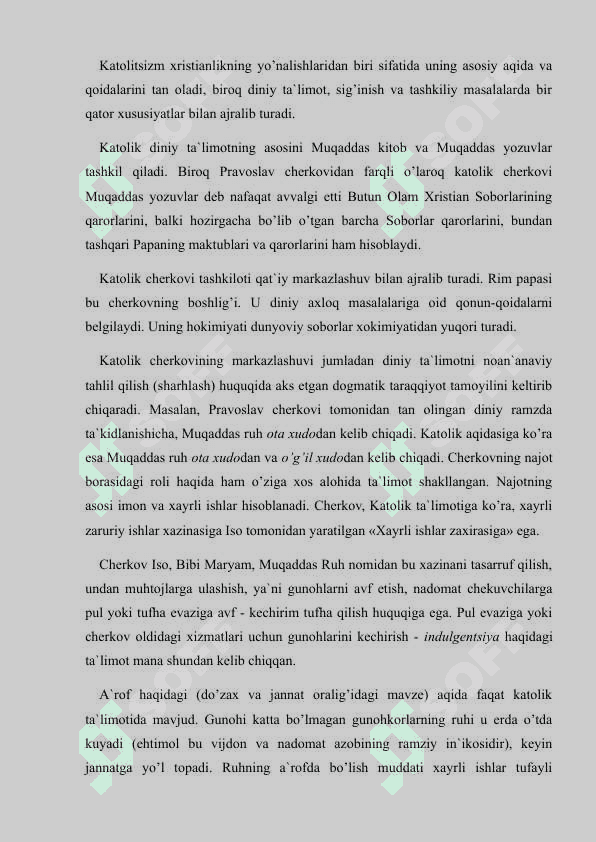Xristianlikning vujudga kelishi va tarqqalishi 7
