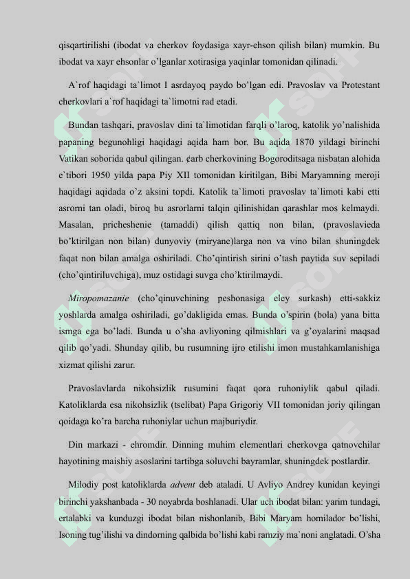 Xristianlikning vujudga kelishi va tarqqalishi 8