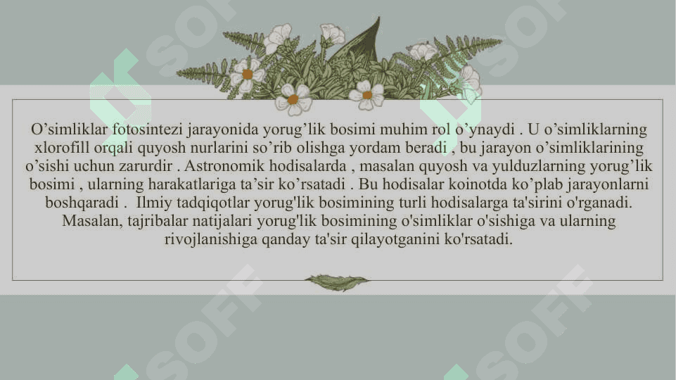 Yorug'likning bosimi 4