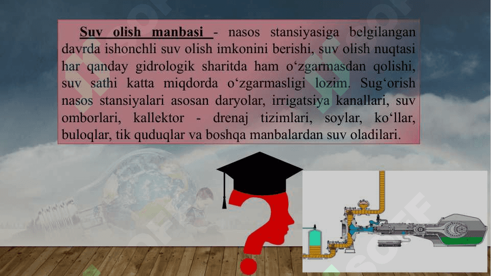 Sug‘orish tizimlaridagi gidrotexnika  inshootlari 5