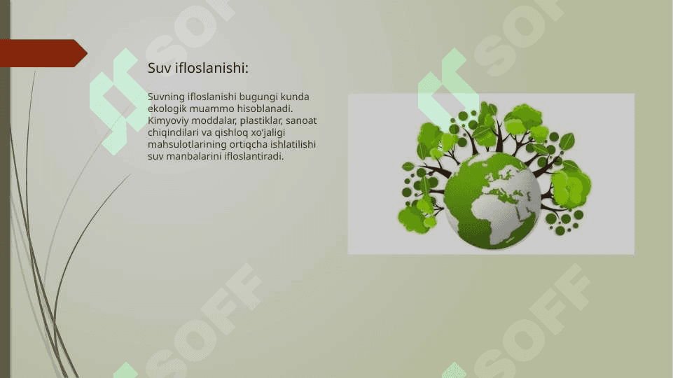 Gidrosferadagi ekologik muommolar 4