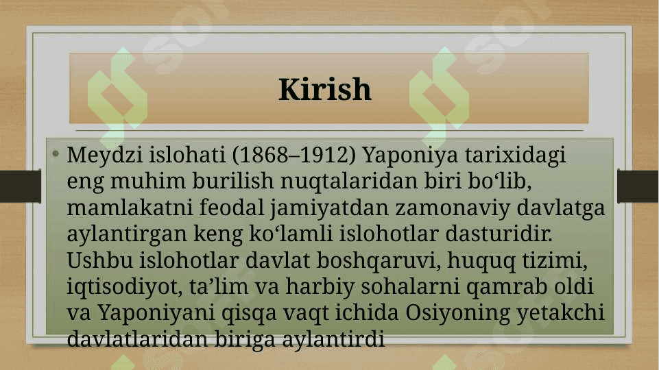 Yaponiya Meydzi islohati 3