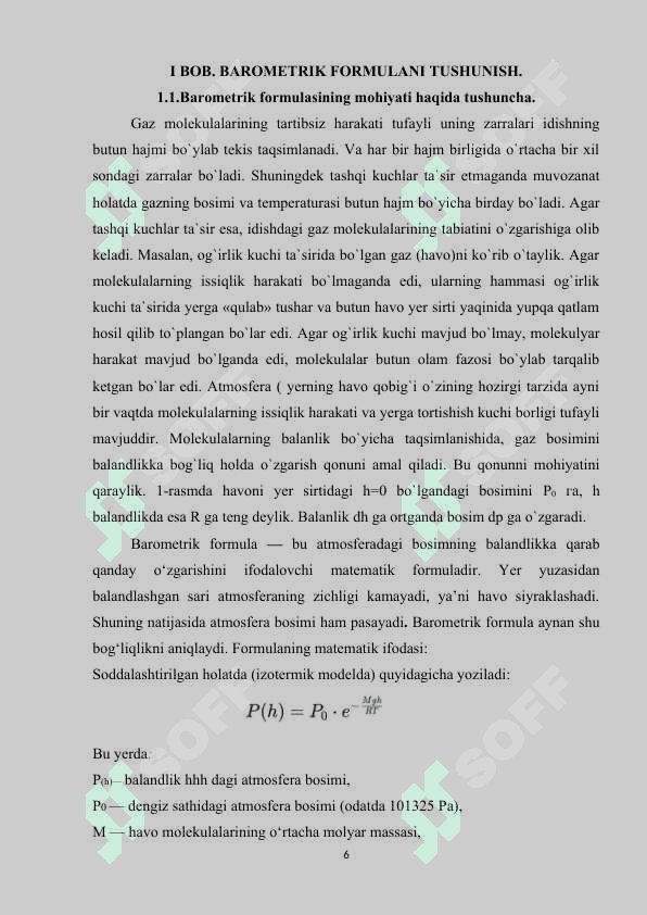 BAROMETRIK FORMULA 6