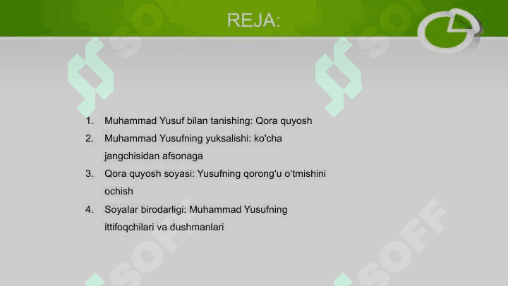 Muhammad Yusuf “Qora Quyosh“ dostoni 2