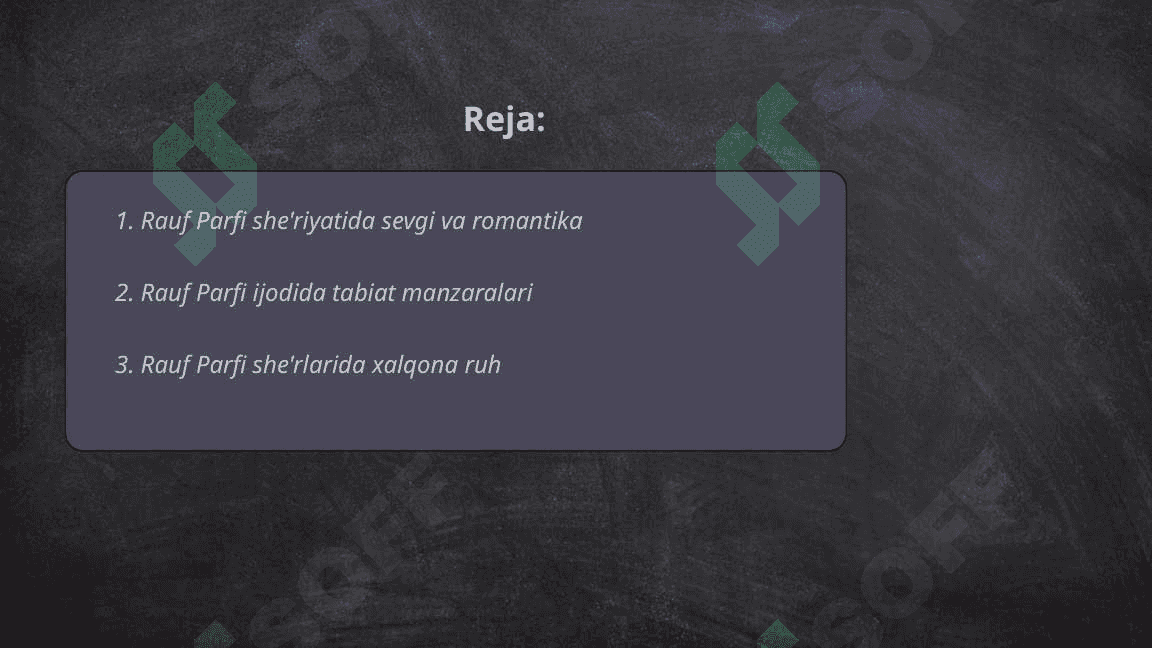 Rauf Parfi she'riyati badiiyati 2