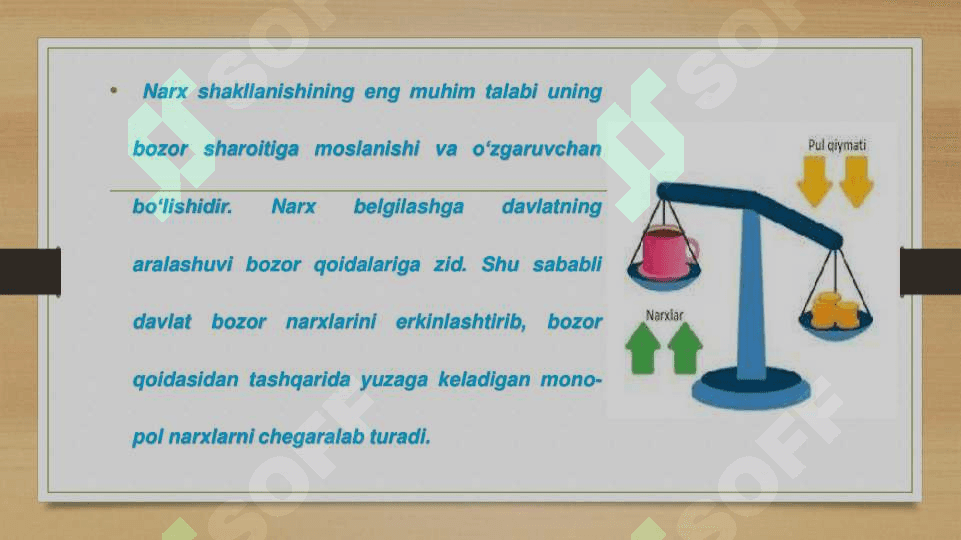 Narx va uning shakllanishi 7