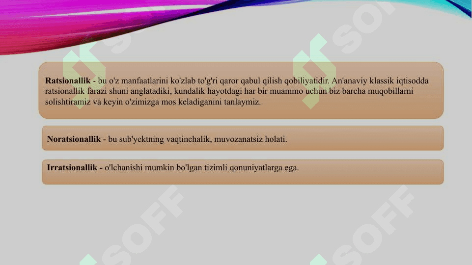 XULQ-ATVOR IQTISODIYOTINAZARIYASINING METODOLOGIYASI 4