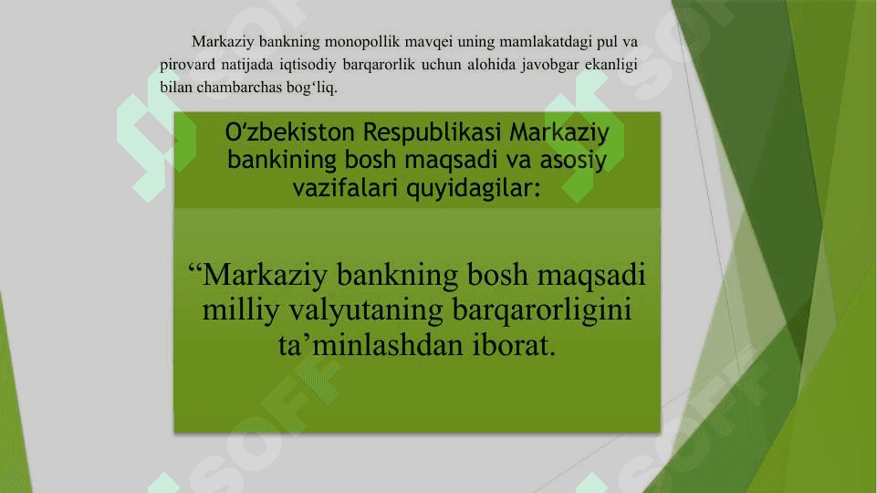 Pul kredit siyosati 4