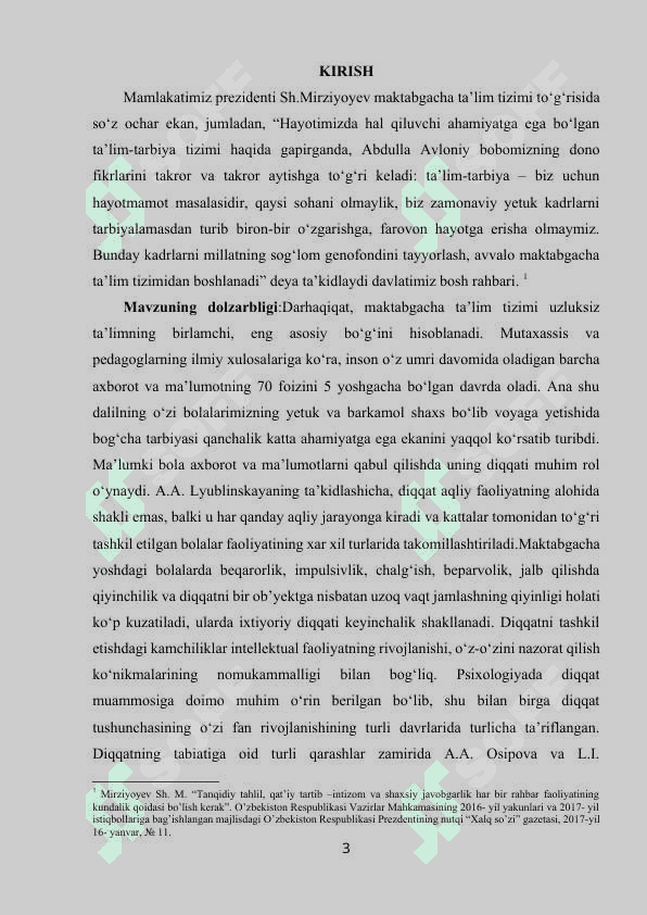 MAKTABGACHA YOSH DAVRI BOLALARIDA DIQQAT BARQARORLIGINI TA'MINLASHNING PSIXOKORREKSION ISHLARI 2