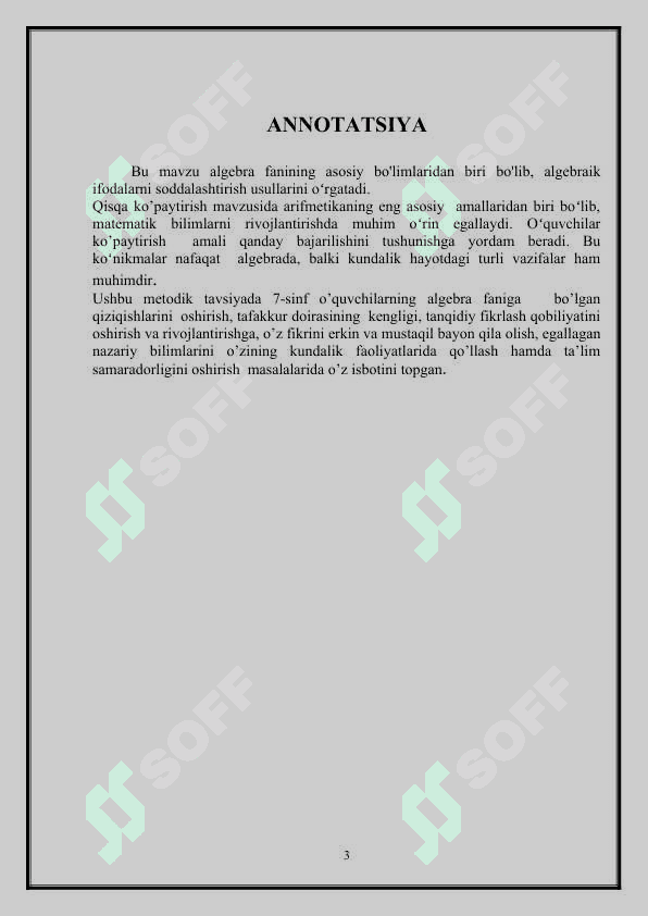 Qisqa ko'paytirish formulalari MIKRODARS (dars ishlanmsi) 3