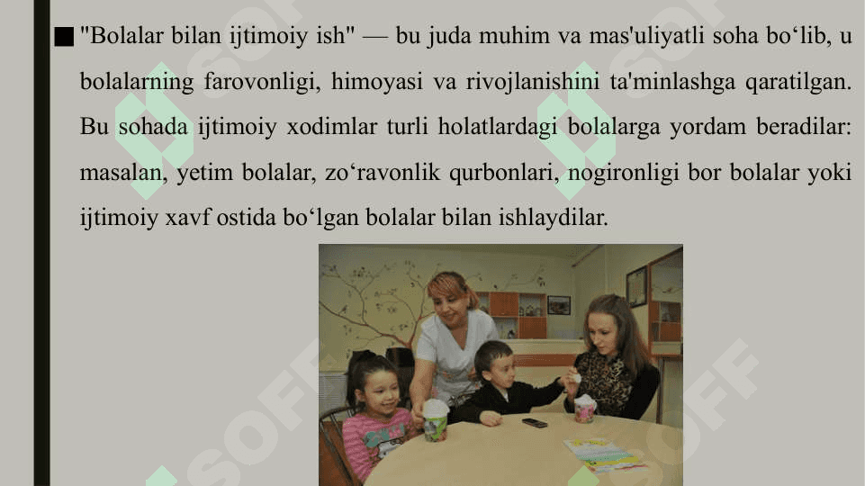 Bolalar bilan ijtimoiy ish 3