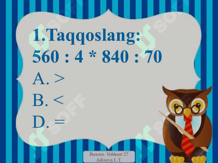 T E S T (matematika) 2