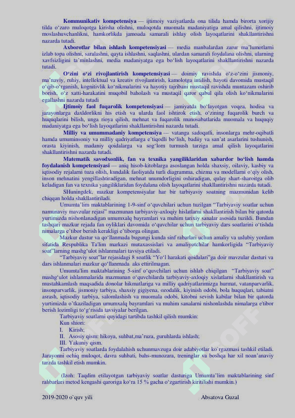 3-sinf integratsiyali tarbiyaviy soat@xalq_talimi_xodimi 7