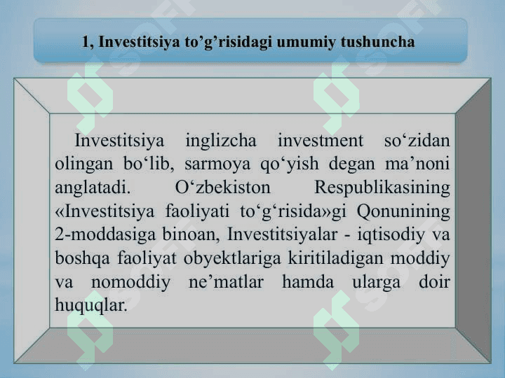 Investitsiyalar hisobi 5