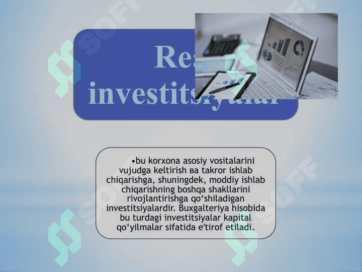 Investitsiyalar hisobi 7
