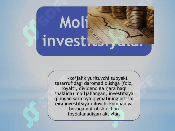 Investitsiyalar hisobi 8