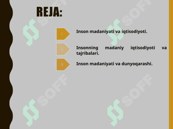 INSON MADANIYATI VA O‘ZIGA XOSLIgi 2