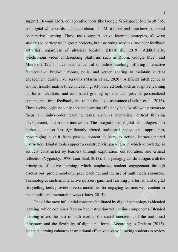 Digital Transformation in Higher Education Enhancing Teaching,Learning, and Institutional Quality 6