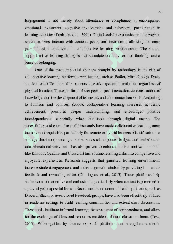 Digital Transformation in Higher Education Enhancing Teaching,Learning, and Institutional Quality 8