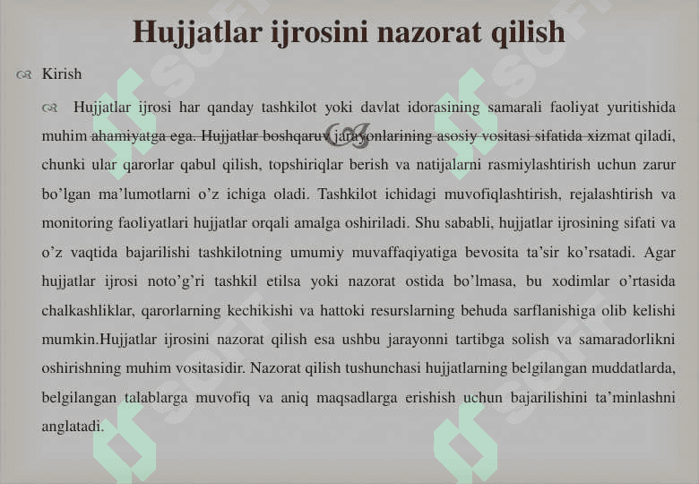 HUJJATLAR IJROSINI NAZORAT QILISH 25 3