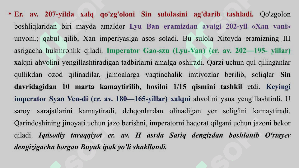 Xitoydagi Xan imperiyasi 6