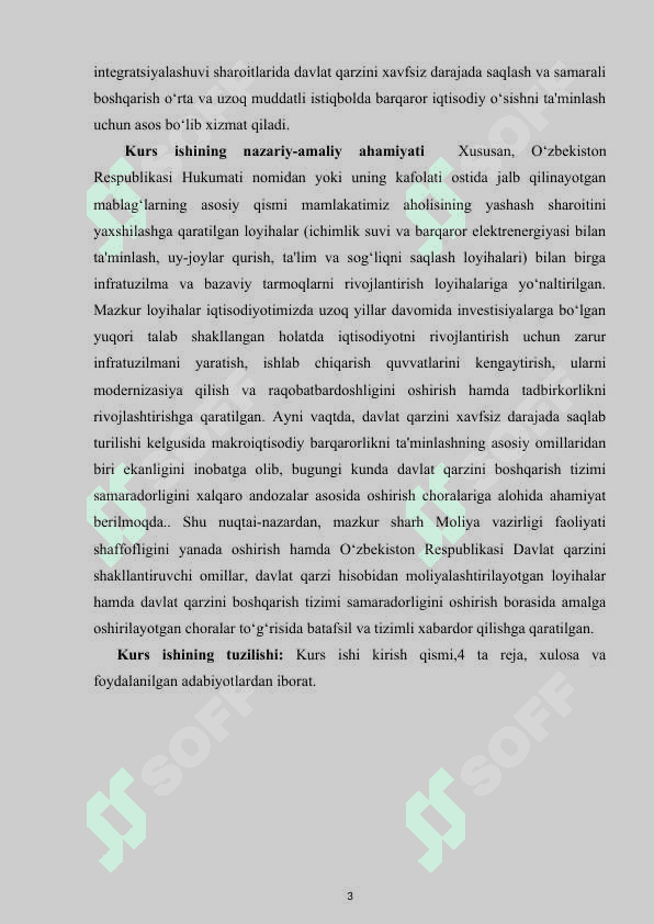 Davlat qarzini boshqarish 3