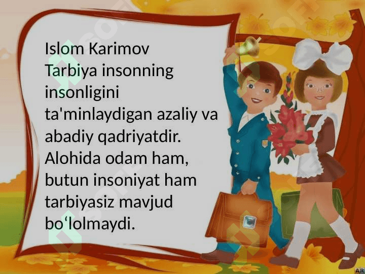 Noananaviy sinf   soatlarini tashkil etish 3