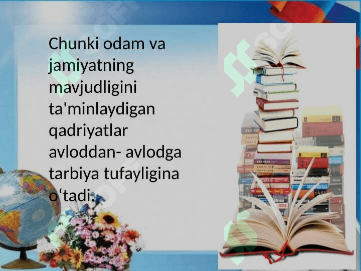 Noananaviy sinf   soatlarini tashkil etish 4
