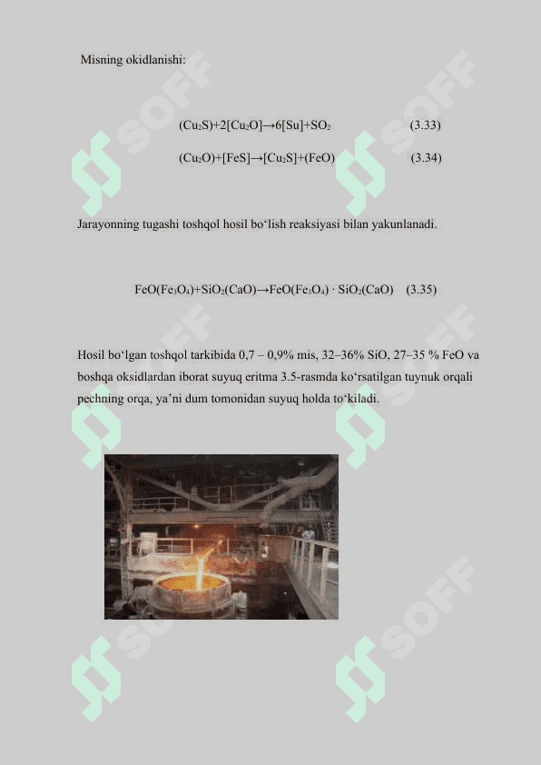 Muallaq holatda kislorod  yordamida eritish 7