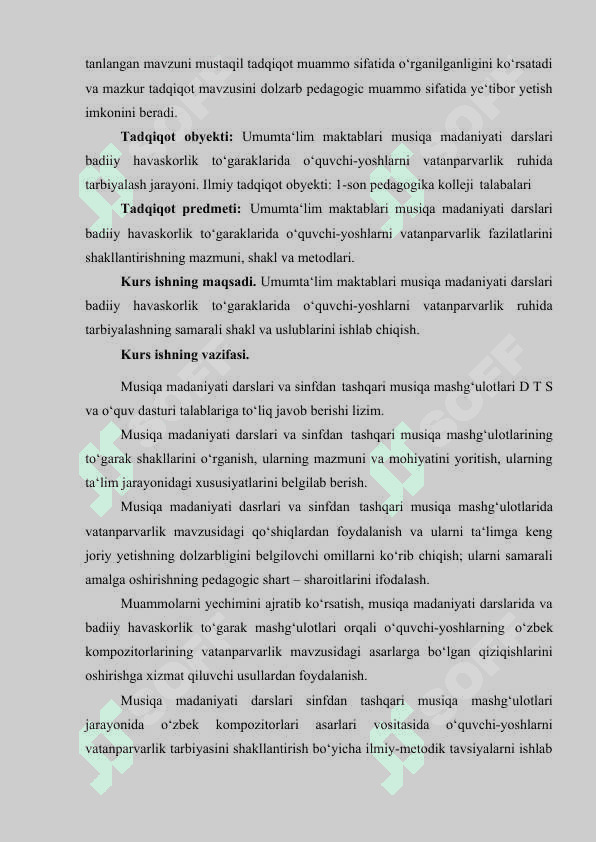 MUSIQA DARSLARINING UMUMDIDAKTIK PRINSIPLARI VA ULARNING QO’LLANISHI 6