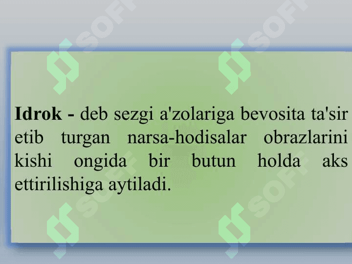 BILISH JARAYONLARI 7