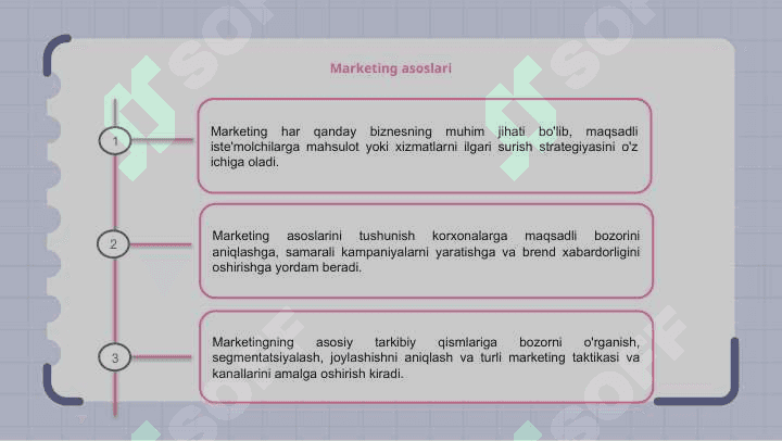 Marketing 3