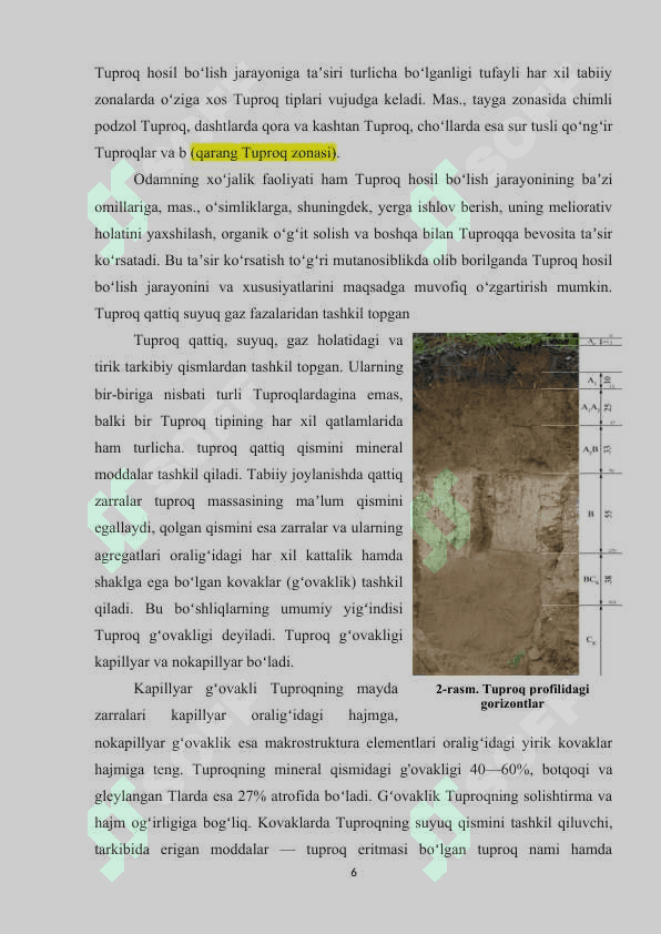 « O'zbekistonning tuproqlar geografiyasi 6