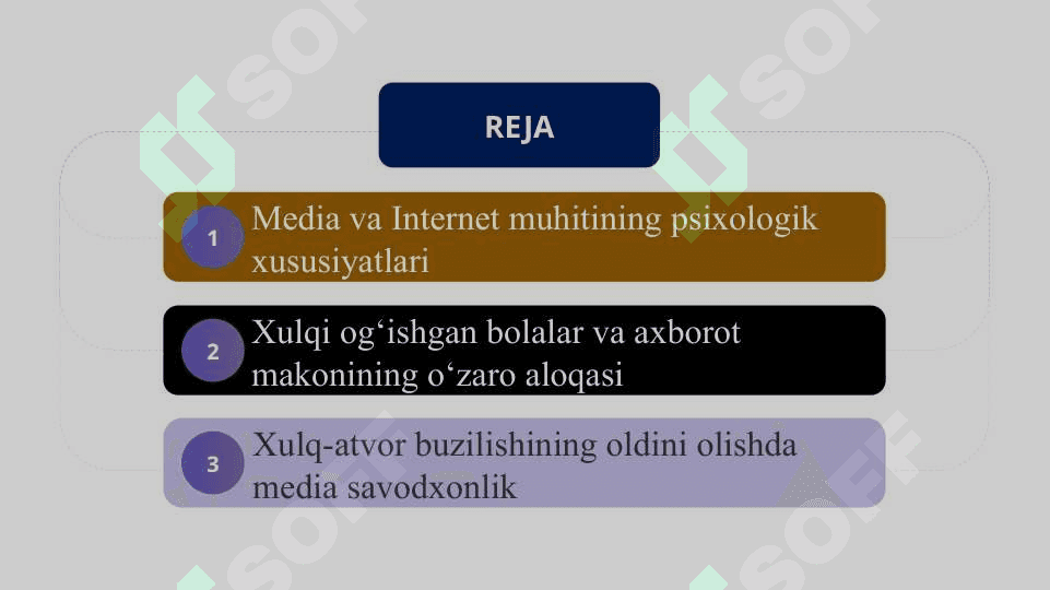 Media ta’siri va Internet muhitning xulq-atvorga ta’siri slayd 2