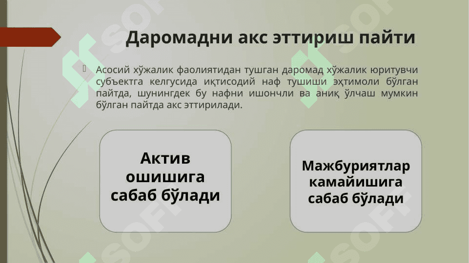 Молиявий натижалар 6